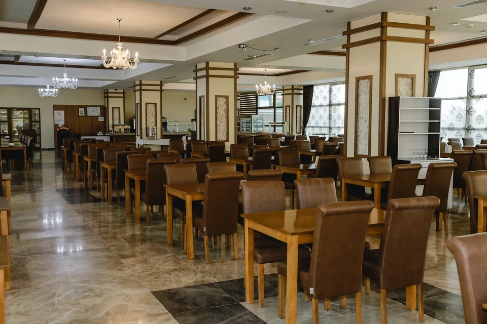Restoranın oturma alanı