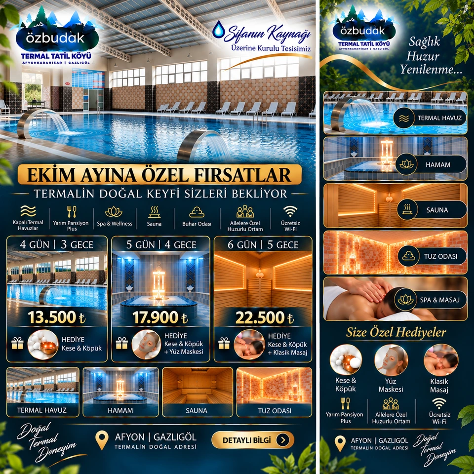 Ekim ayına özel fırsatlar